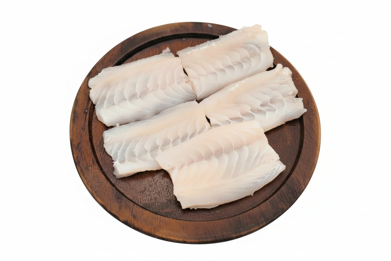 Bashirhat Bhetki Fillet – Kolkata Cut Boneless - 250g Net Pack
