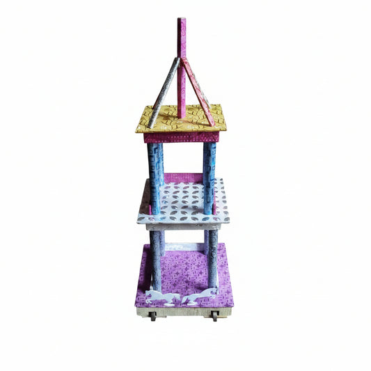 Classic Two-Storey Jagannath Rath – Comes with Wheels