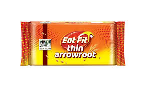 Bisk farm Eat Fit Thin Arrowroot Biscuits (300gm Pack)